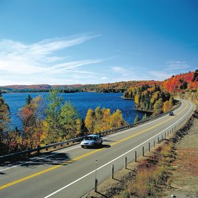 Highway im Algonquin Provincial Park