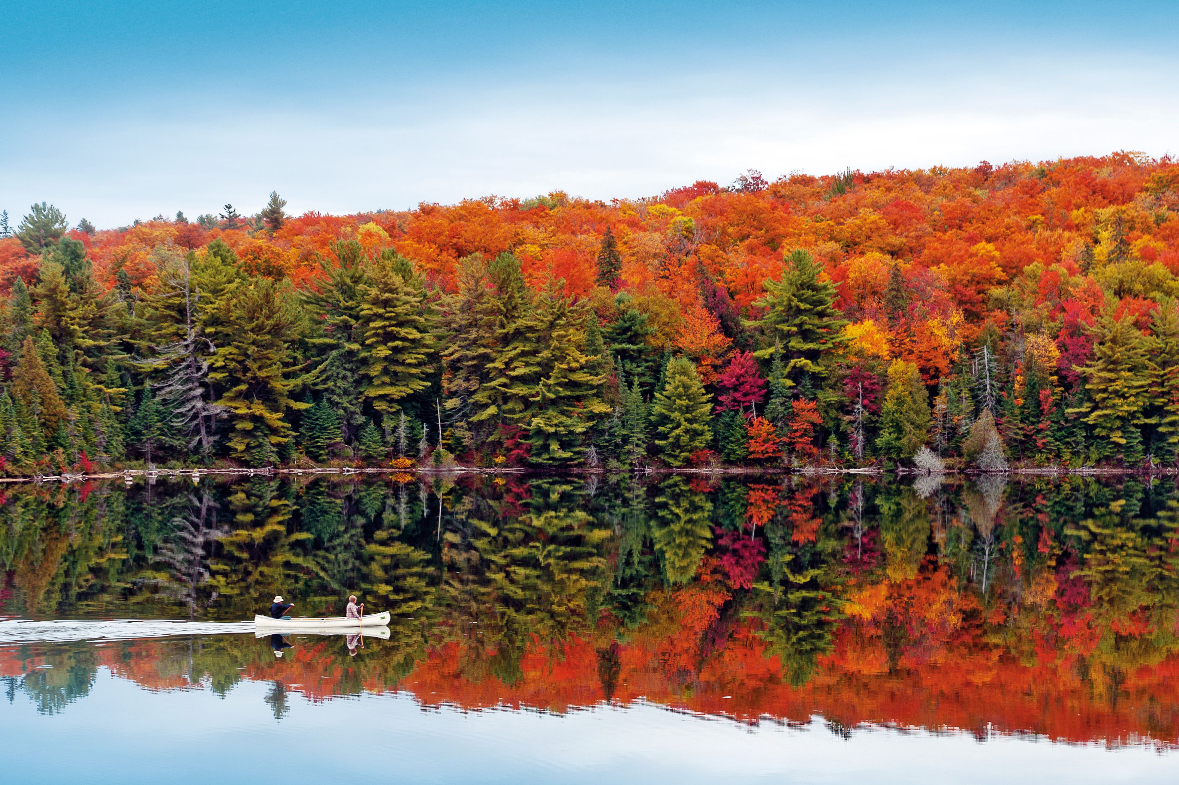 Kanu im Killarney Provincial Park Kanu im Killarney Provincial Park