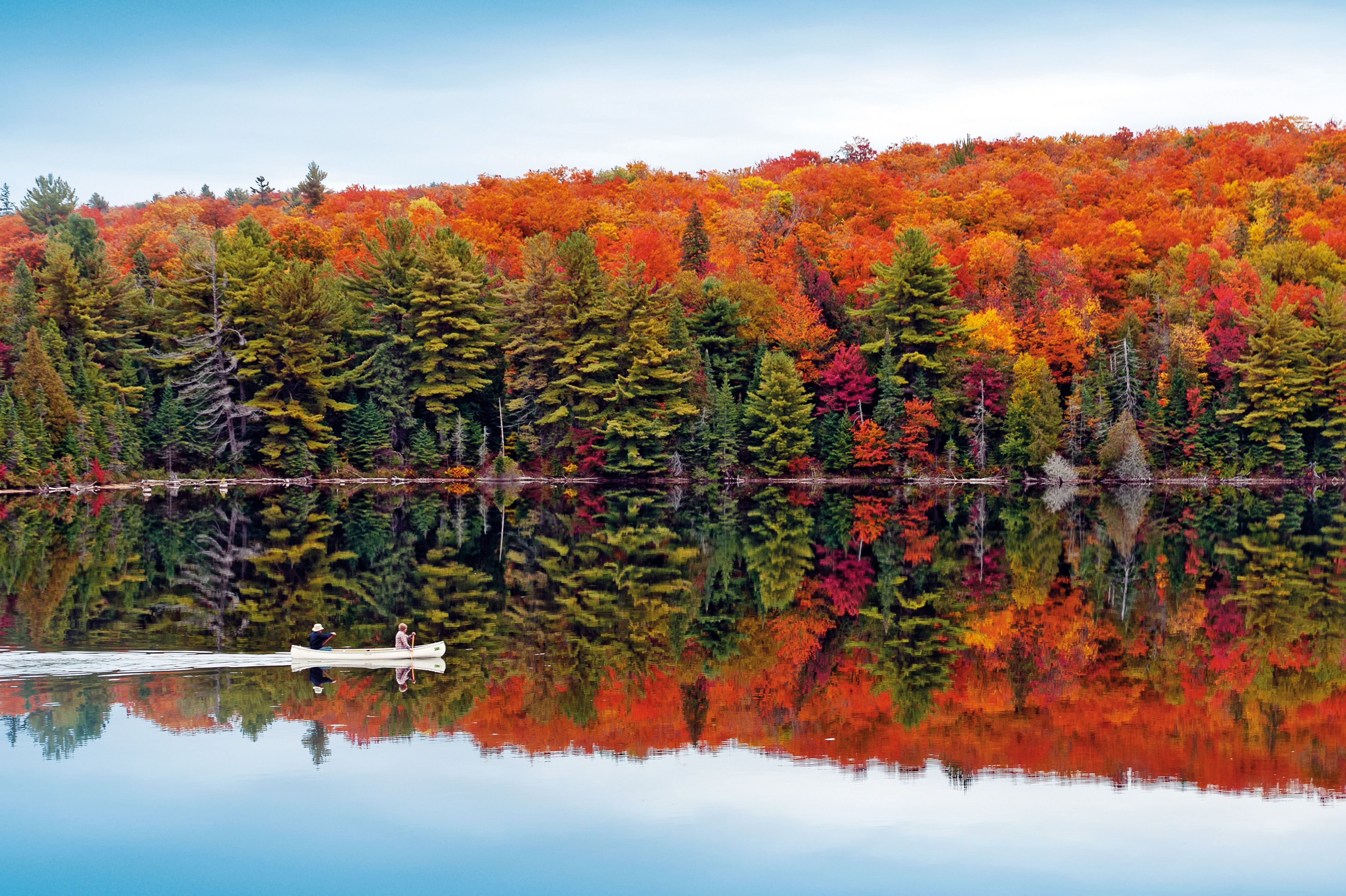 Kanu im Killarney Provincial Park Kanu im Killarney Provincial Park