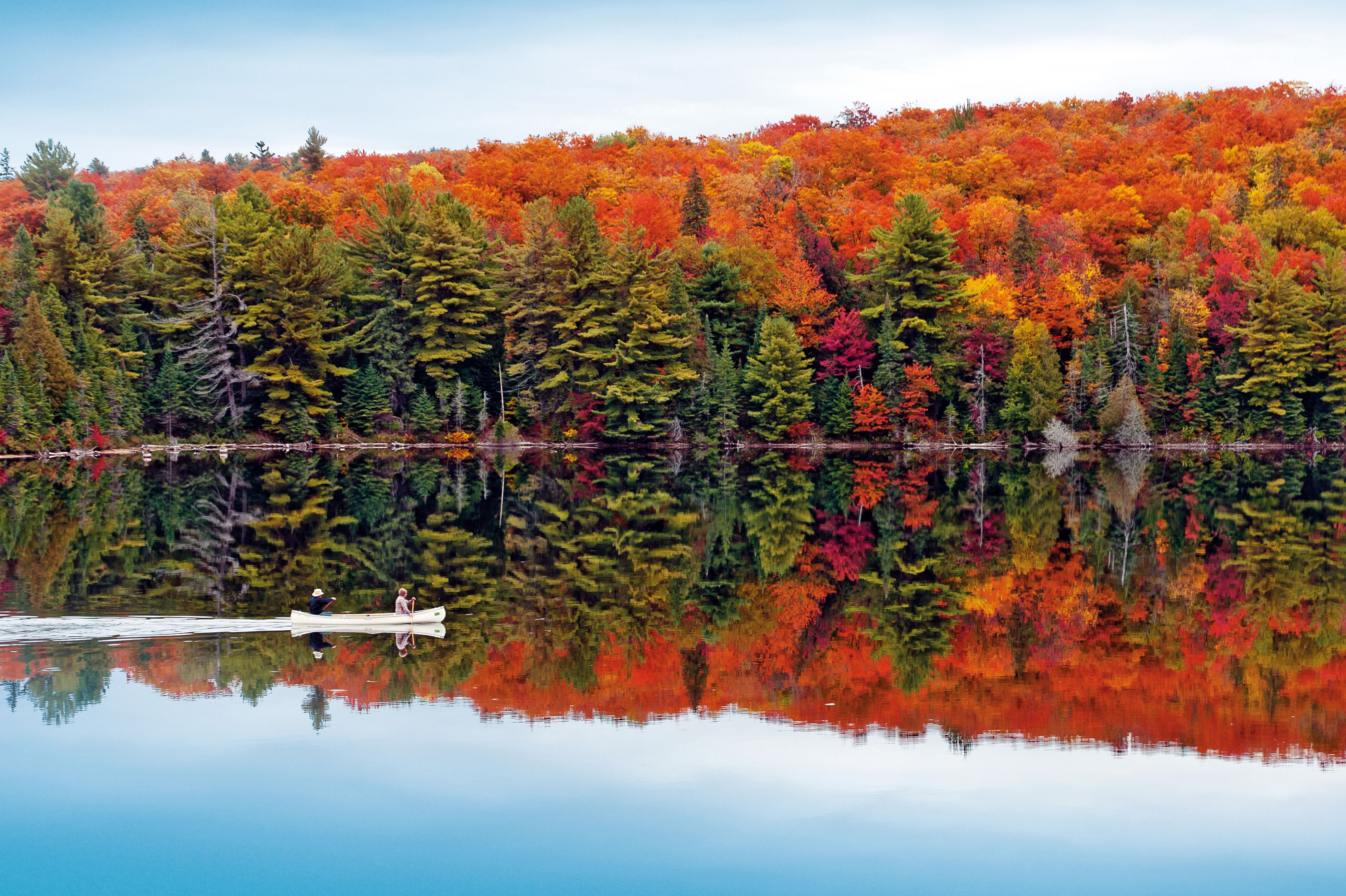 Kanu im Killarney Provincial Park