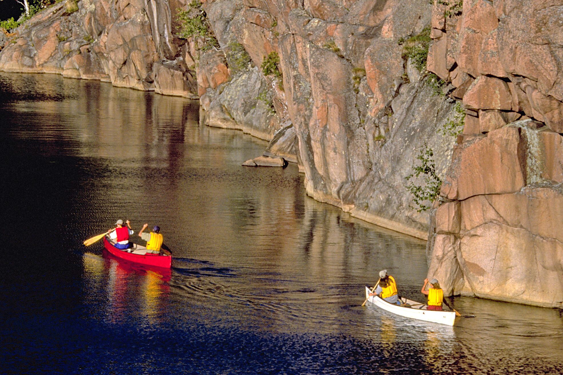 Kanus im Killarney Provincial Park Kanus im Killarney Provincial Park