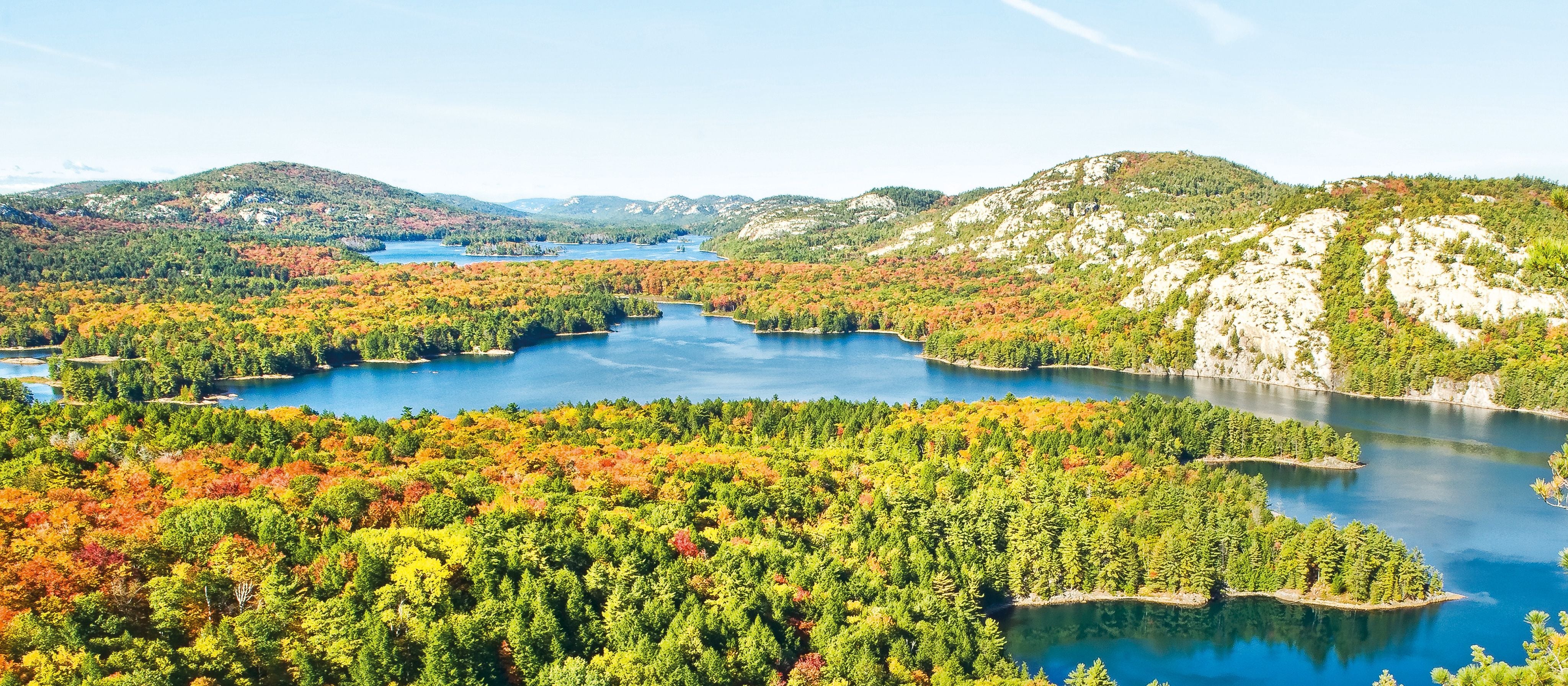 Malerische Landschaft im Killarney Provincial Park Malerische Landschaft im Killarney Provincial Park