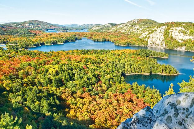 Malerische Landschaft im Killarney Provincial Park Malerische Landschaft im Killarney Provincial Park