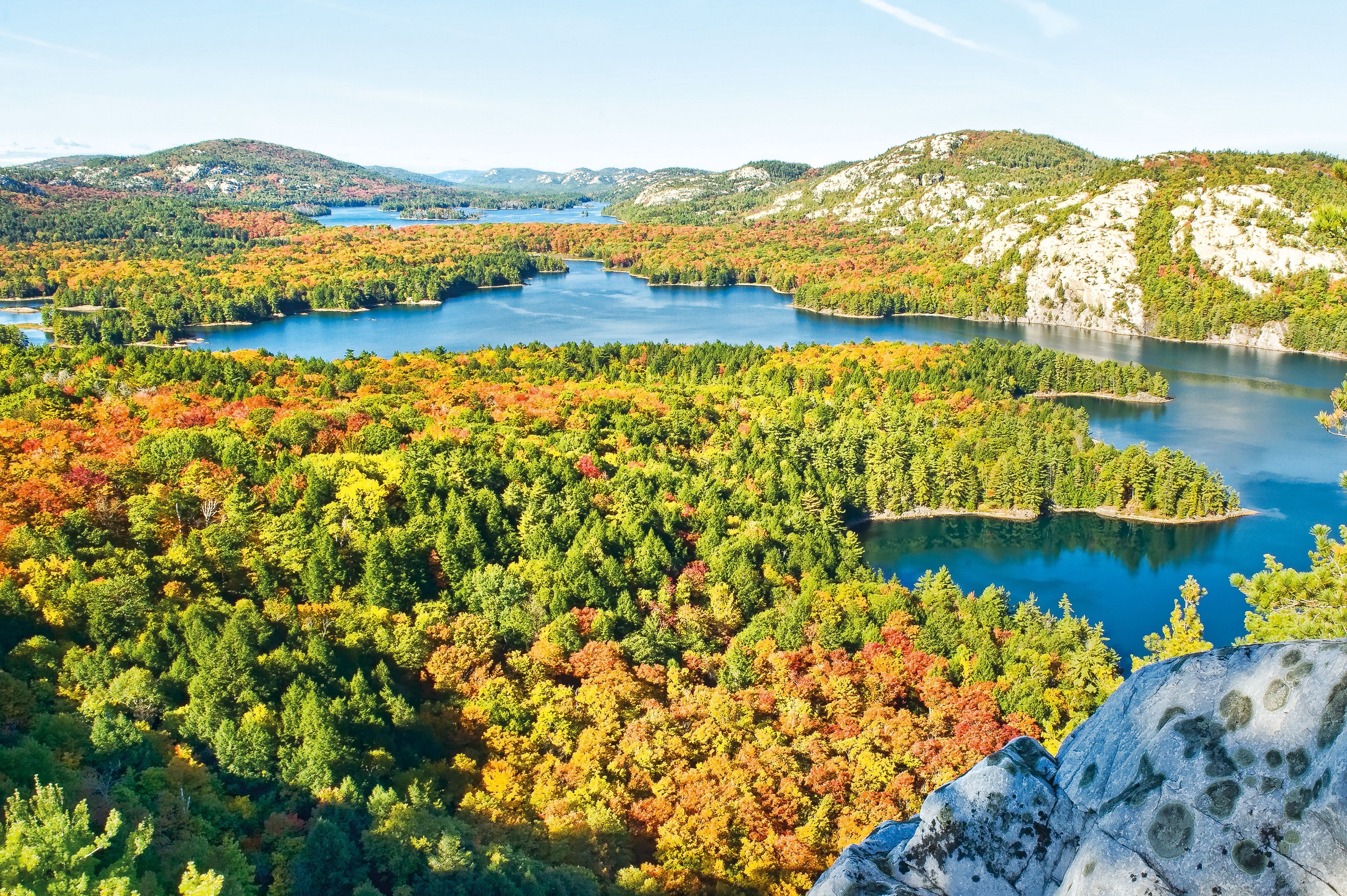 Malerische Landschaft im Killarney Provincial Park
