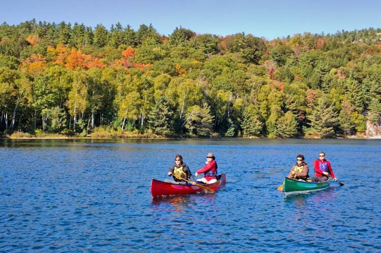 Kanutour im Killarney Provincial Park Kanutour im Killarney Provincial Park