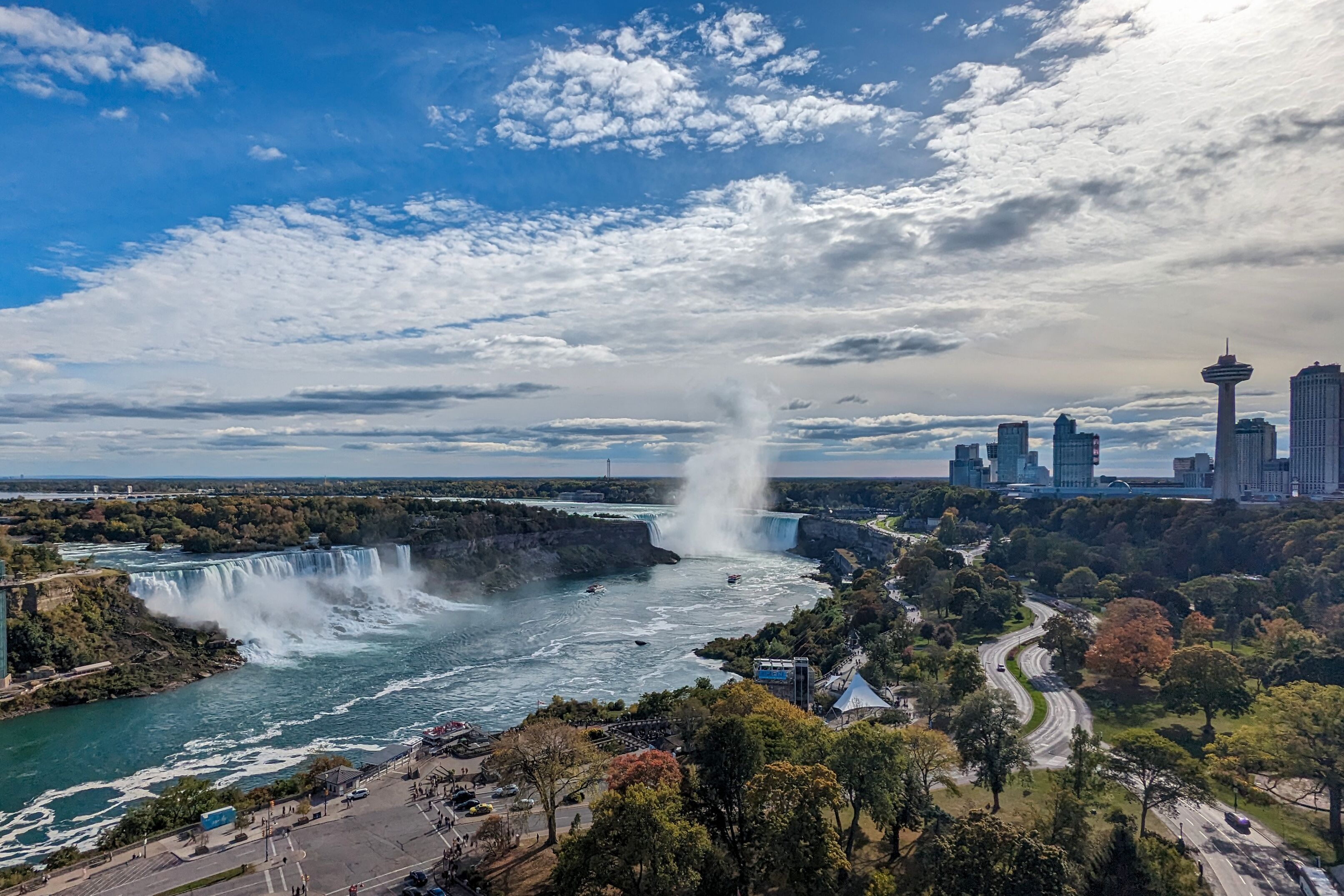 Blick auf die Niagarafälle
