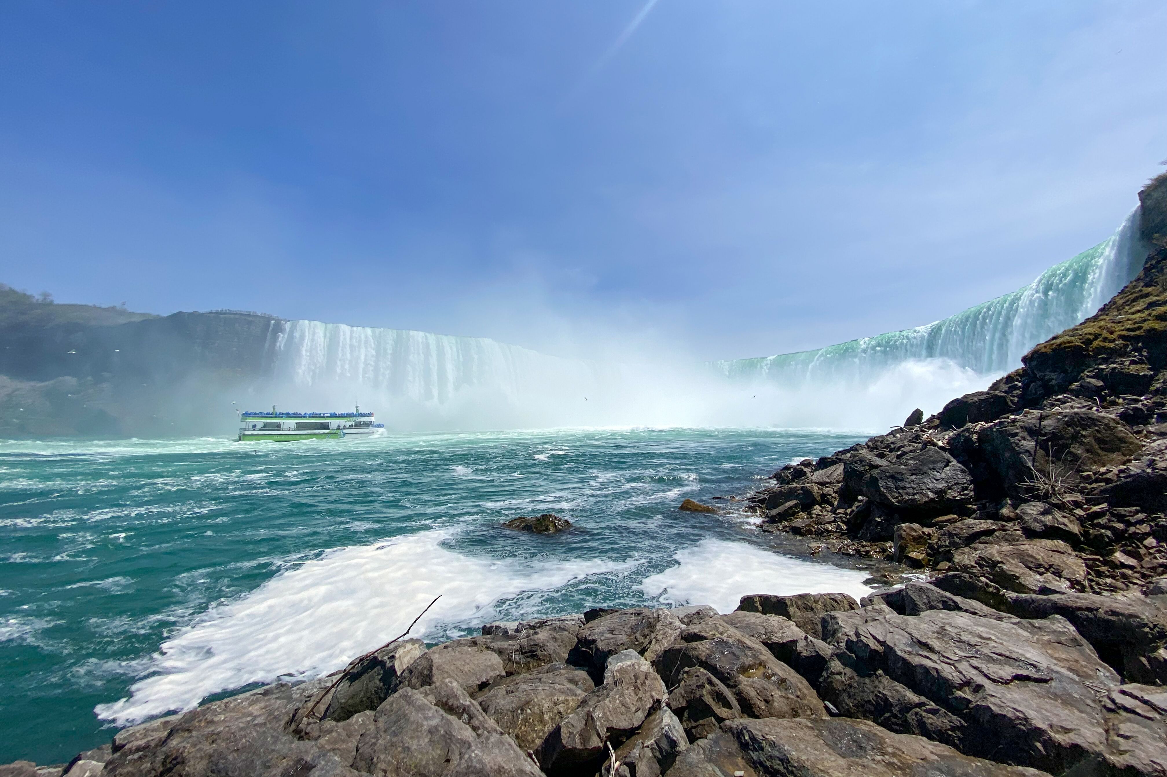Blick auf die Niagarafälle