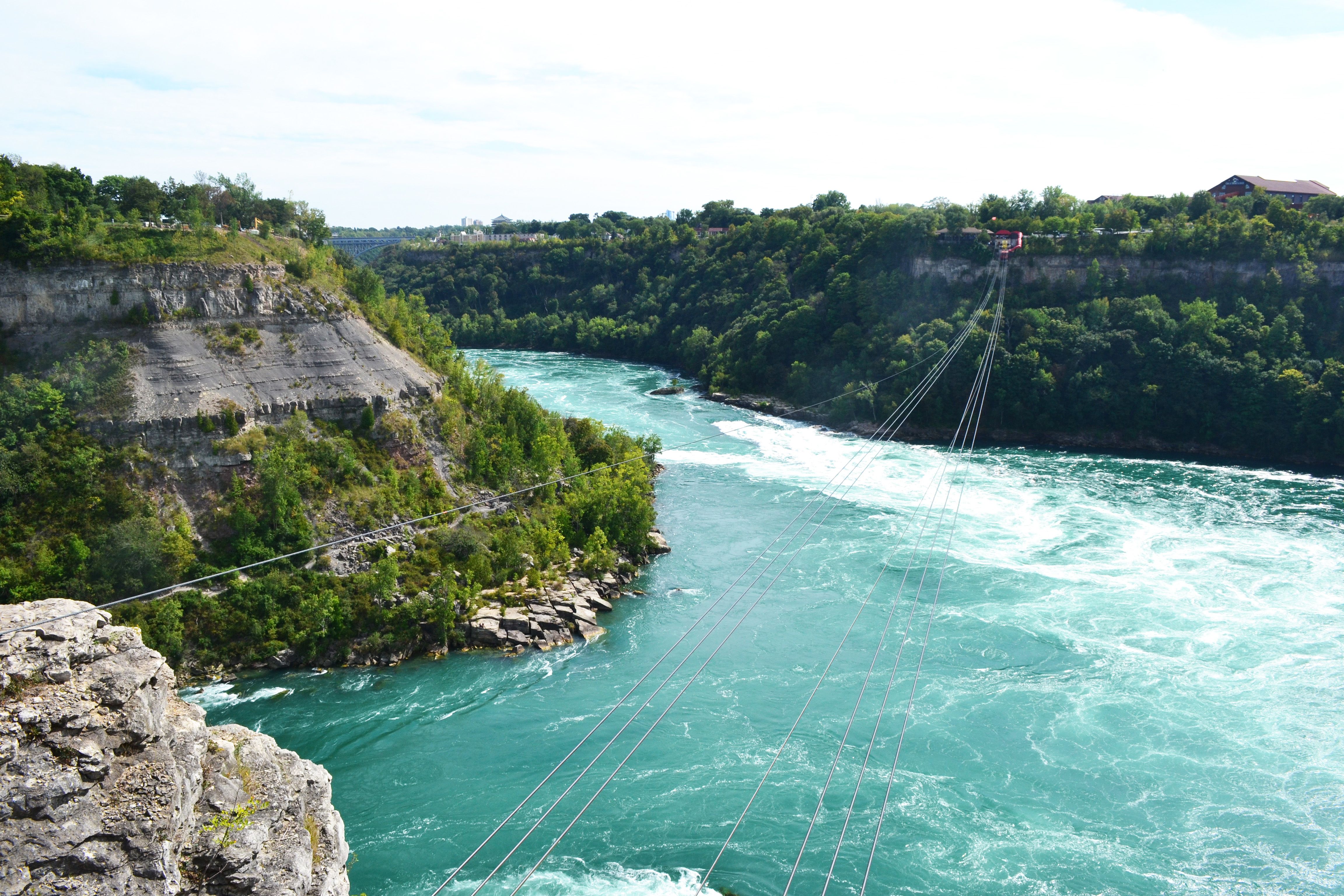 Seilbahn Ã¼ber die Niagara Falls