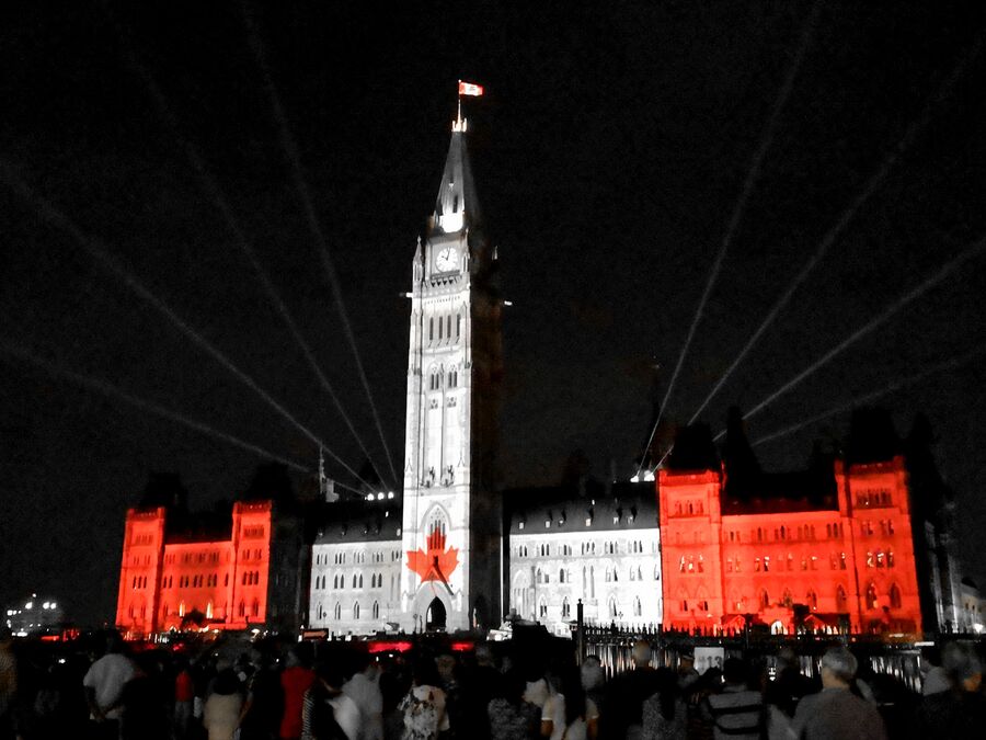 Die Northern Lights Sound and Light Show in Ottawa