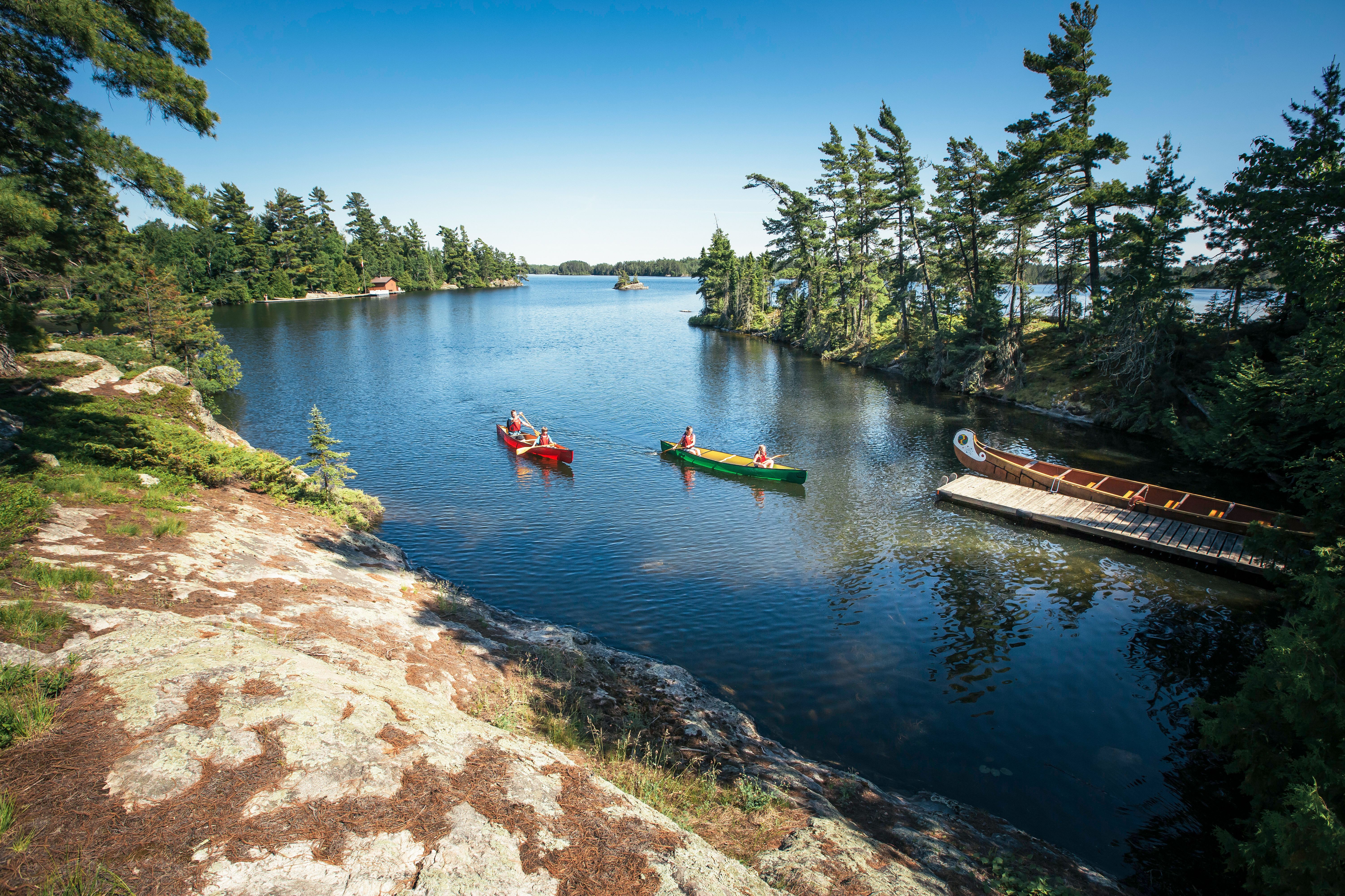 Eine Kanutour im Quetico Provincial Park in Ontario