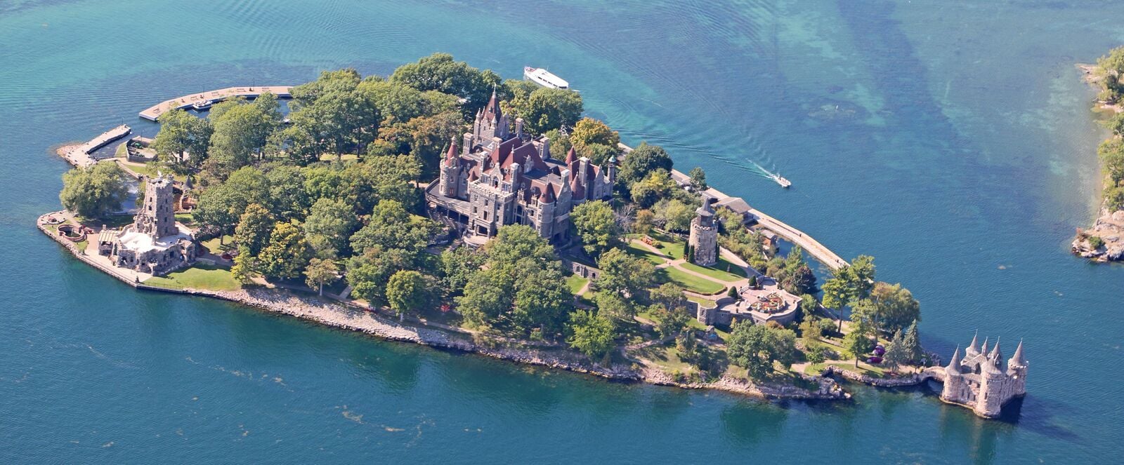 Die 1000 Islands aus der Vogelperspektive