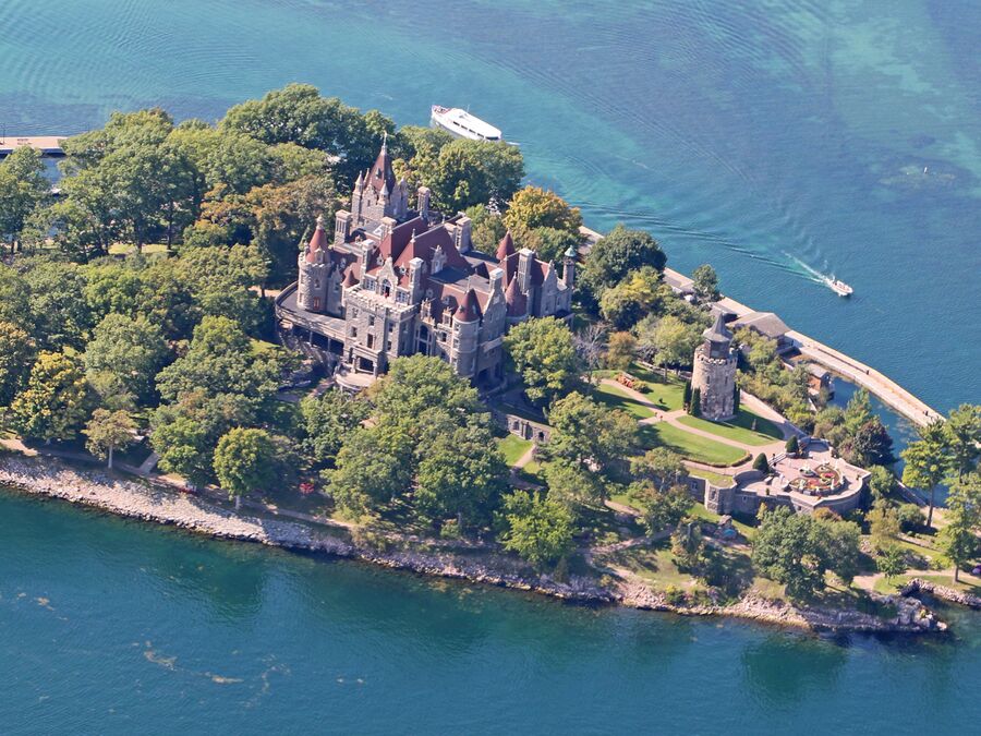 Die 1000 Islands aus der Vogelperspektive