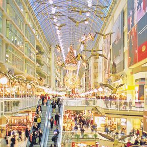 Innenansicht Eaton Centre in Toronto