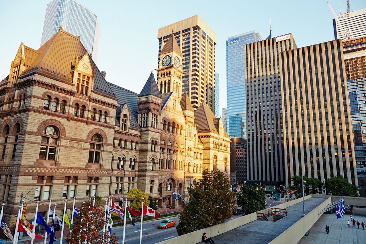 Die Old City Hall Torontos erleben