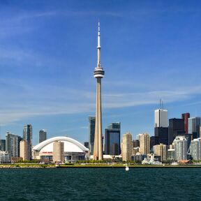 Die Skyline von Toronto am Tag