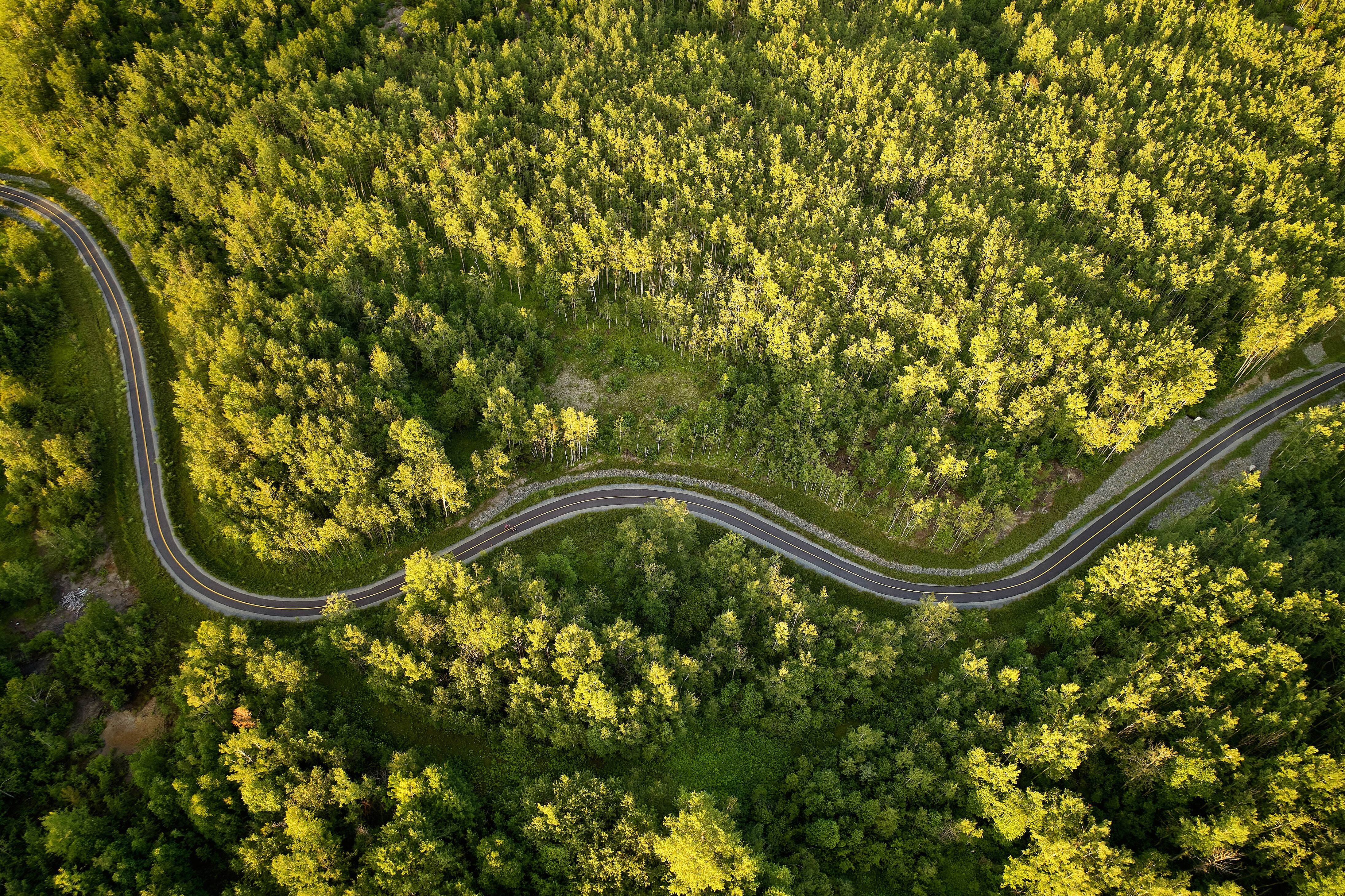 Wunderschöner Radweg in Rouyn-Noranda