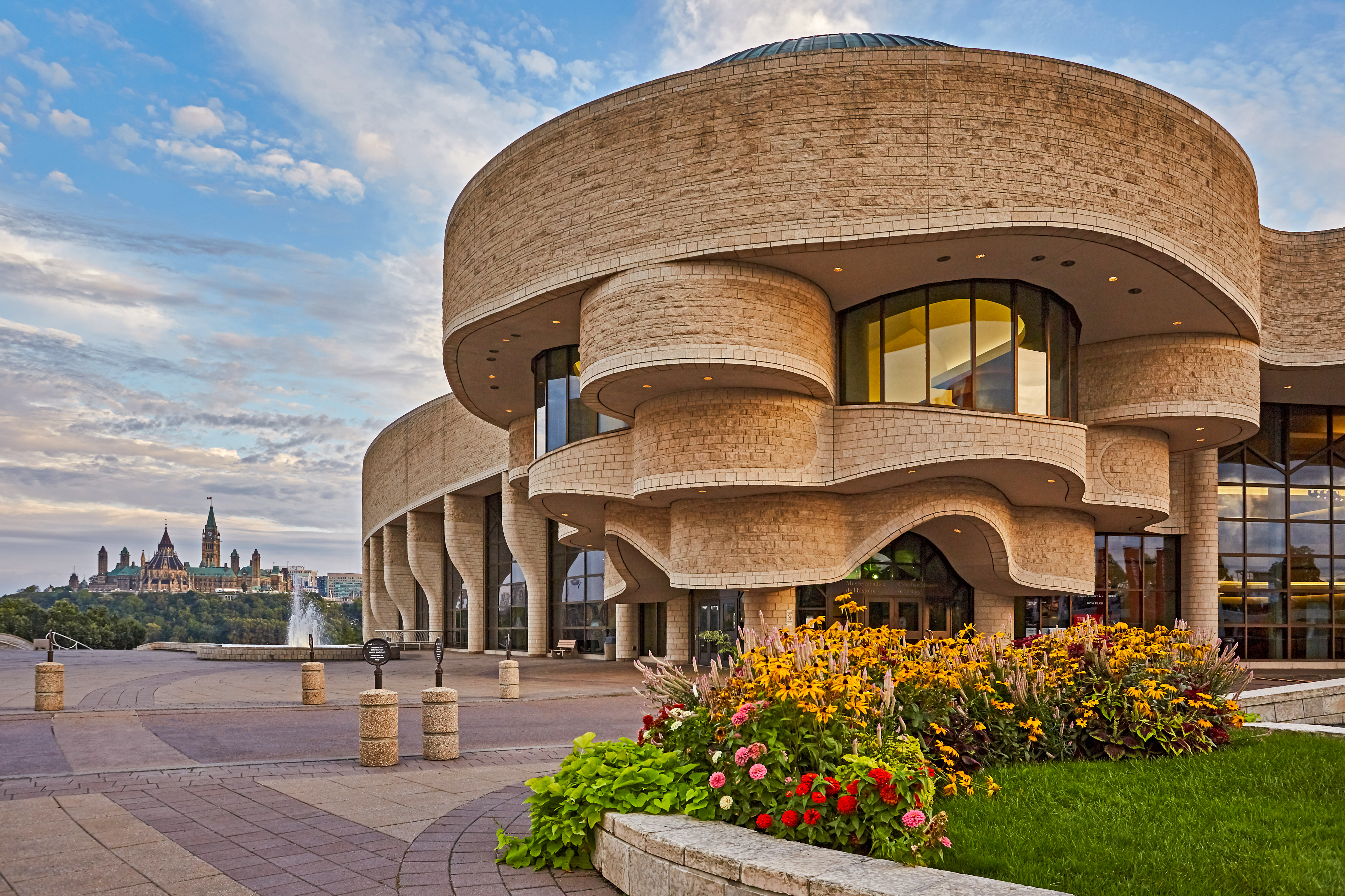 Blick aufs Musée canadien de l'histoire