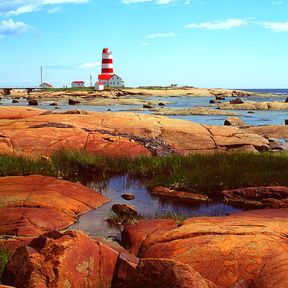 Point des Monts Leuchtturm