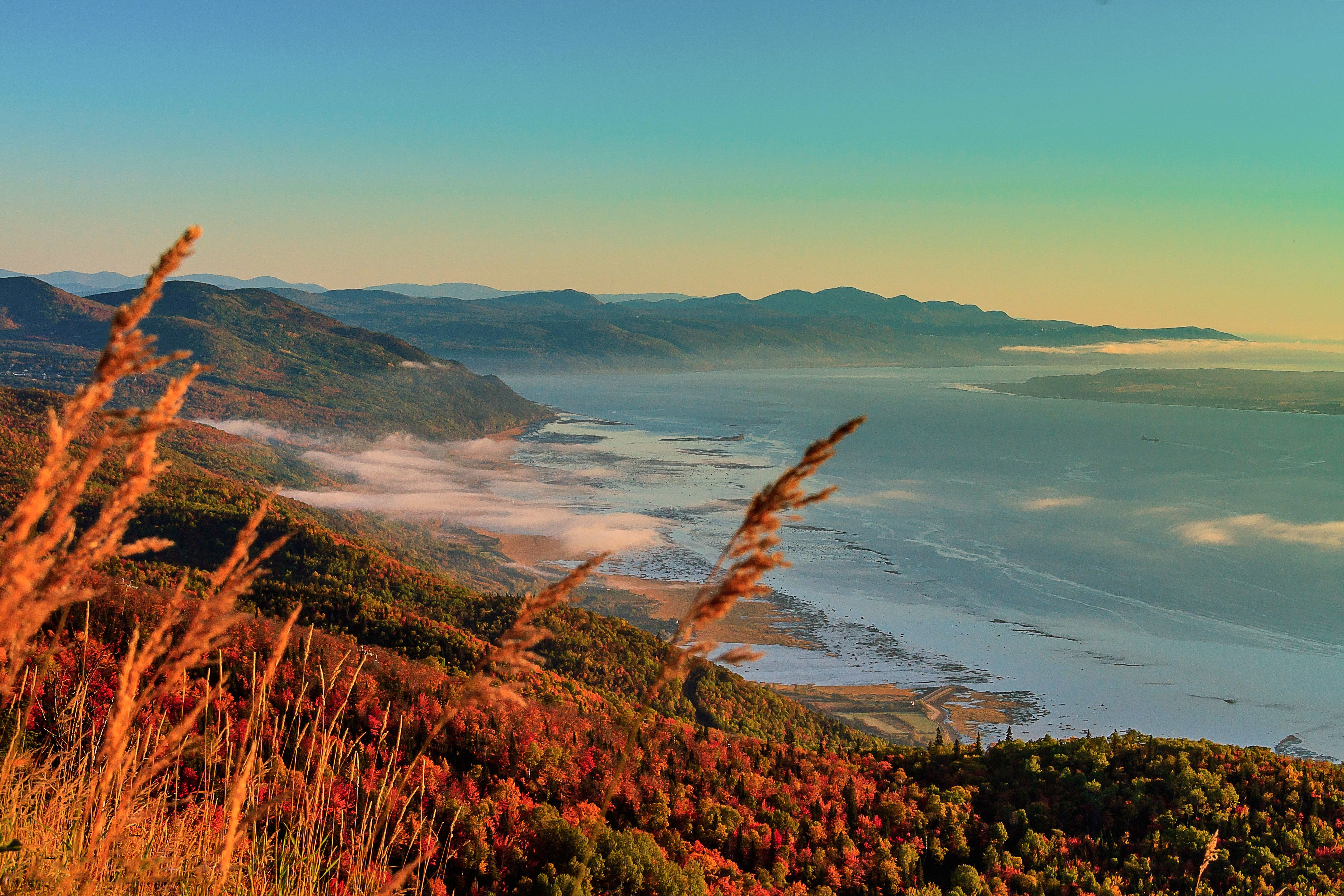 "Le Massif" in Quebec wÃ¤hrend des Indian Summers