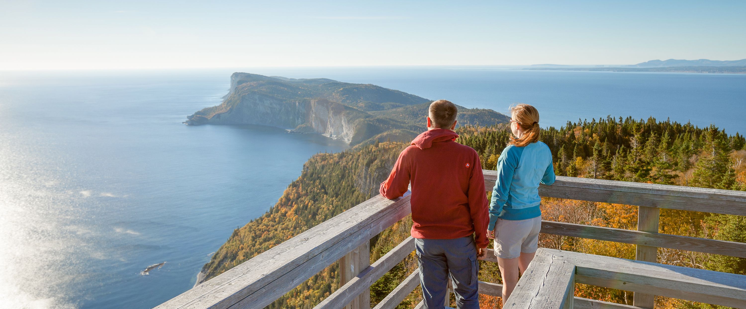 Eine Wanderung zum Mont-St-Alban Aussichtsturm im Forillon National Park in Québec lohnt sich