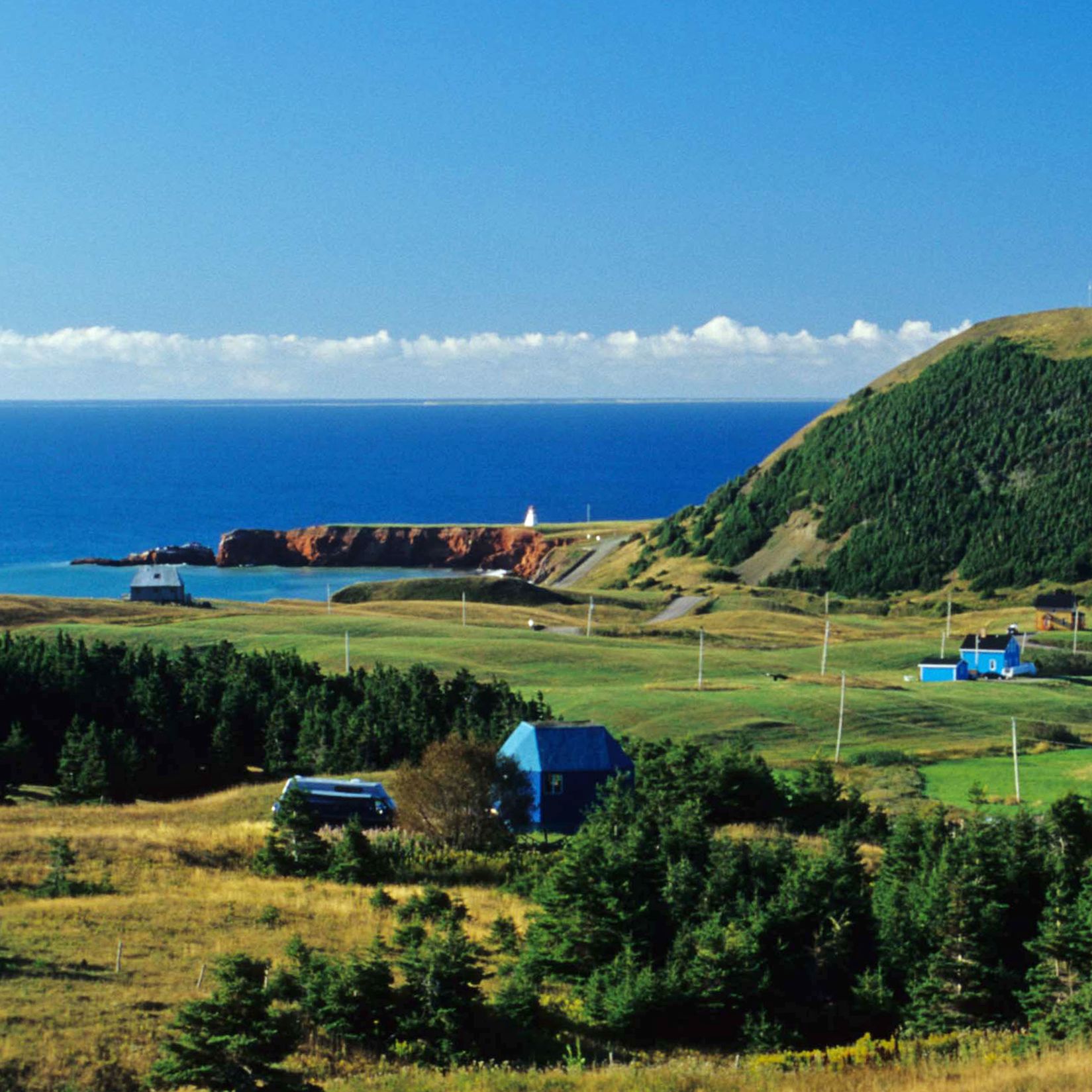 Landschaft auf den Iles de la Madeleine