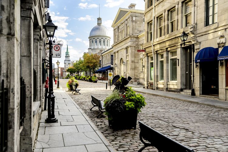 Altstadt in Montreal, Quebec