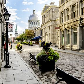 Altstadt in Montreal, Quebec