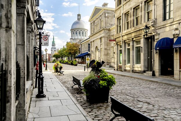 Altstadt in Montreal, Quebec Altstadt in Montreal, Quebec