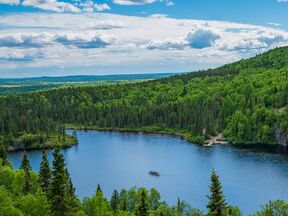 Malerische Landschaft im Parc national d'Aiguebelle