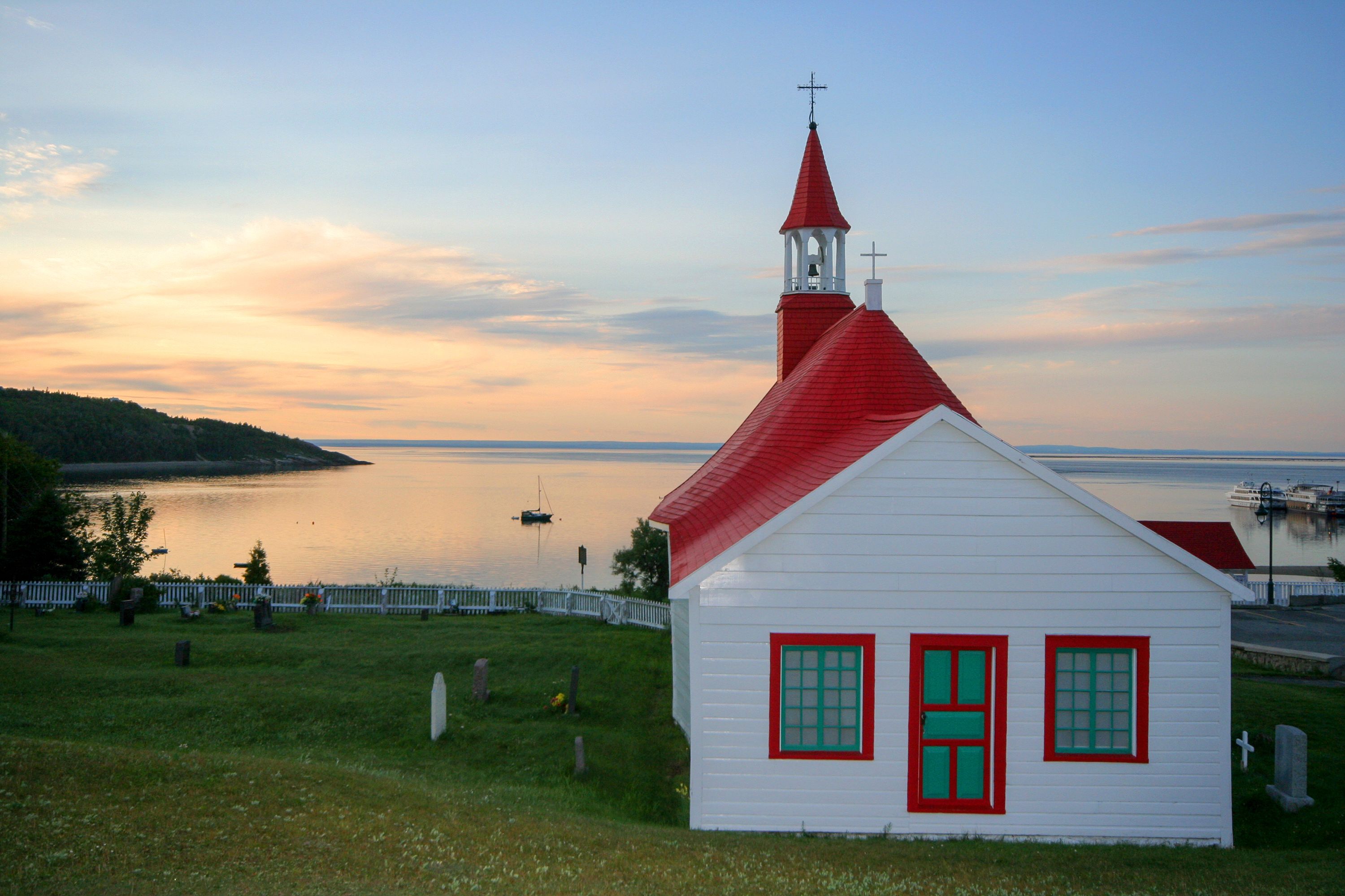 Historische Kapelle in Tadoussac
