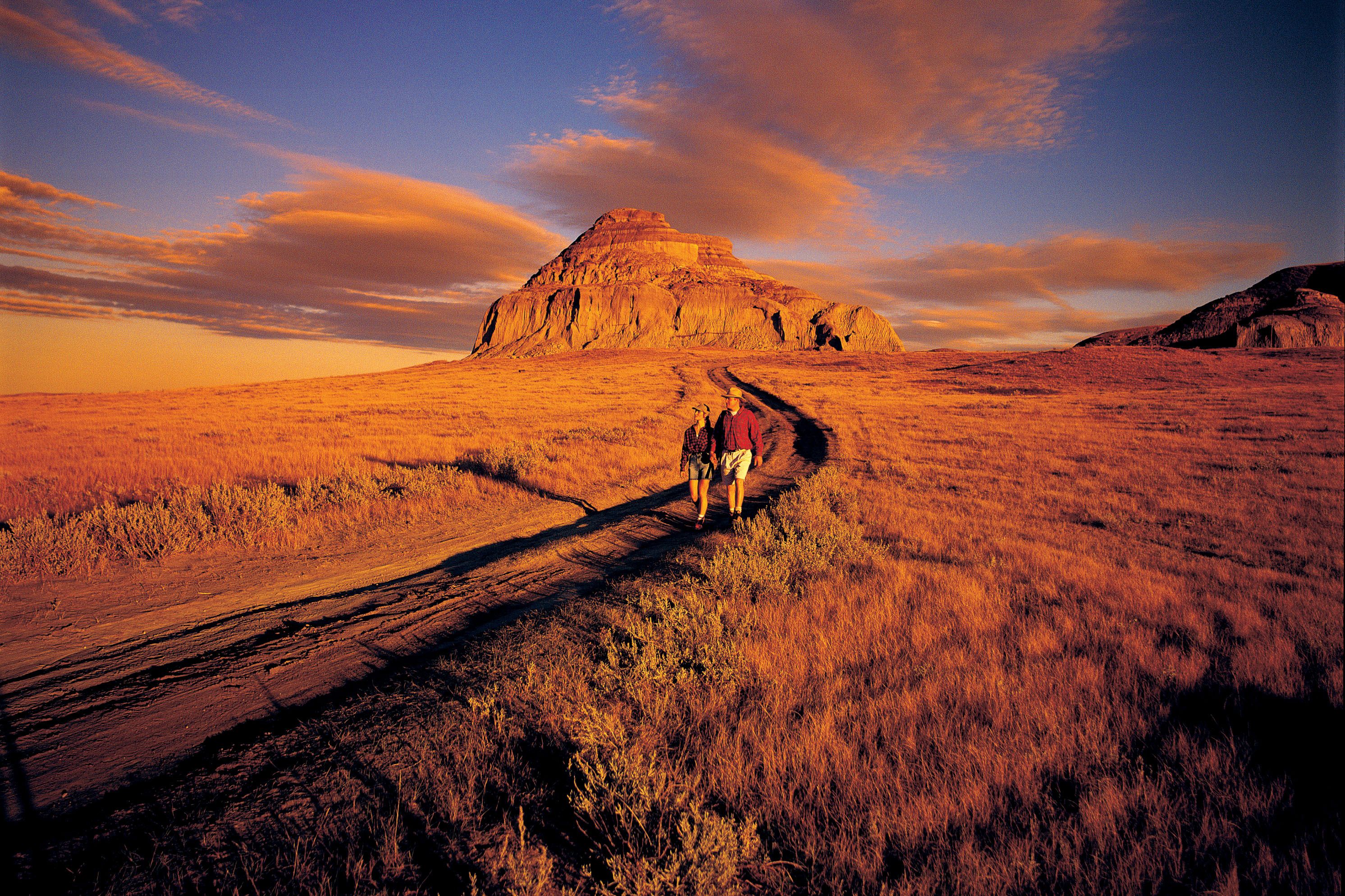 Badlands in Saskatchewan