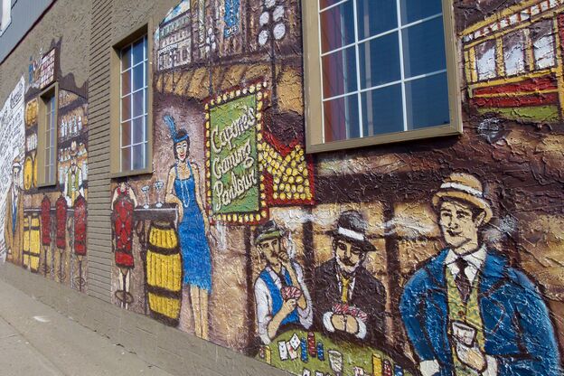 Graffiti-Kunst in Moose-Jaw Graffiti-Kunst in Moose-Jaw