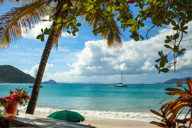 Karibische Idylle an der Cane Garden Bay auf Tortola Karibische Idylle an der Cane Garden Bay auf Tortola