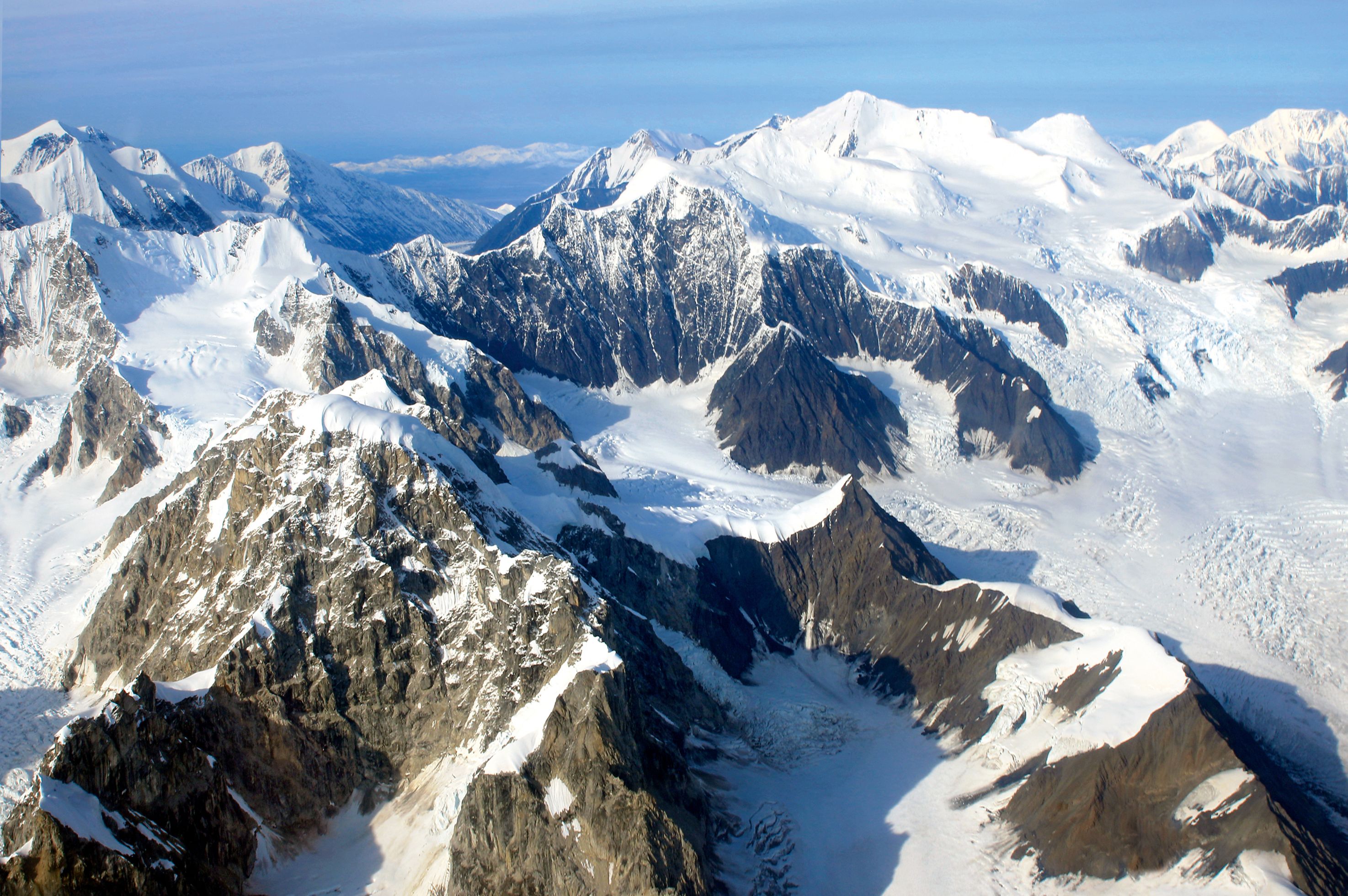 Mount Denali von oben