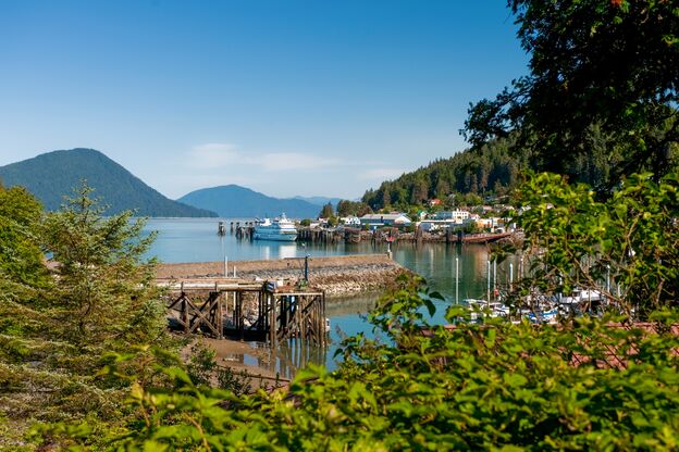 Hafen von Wrangell, Alaska Hafen von Wrangell, Alaska