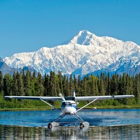 Wasserflugzeug im Denali National Park