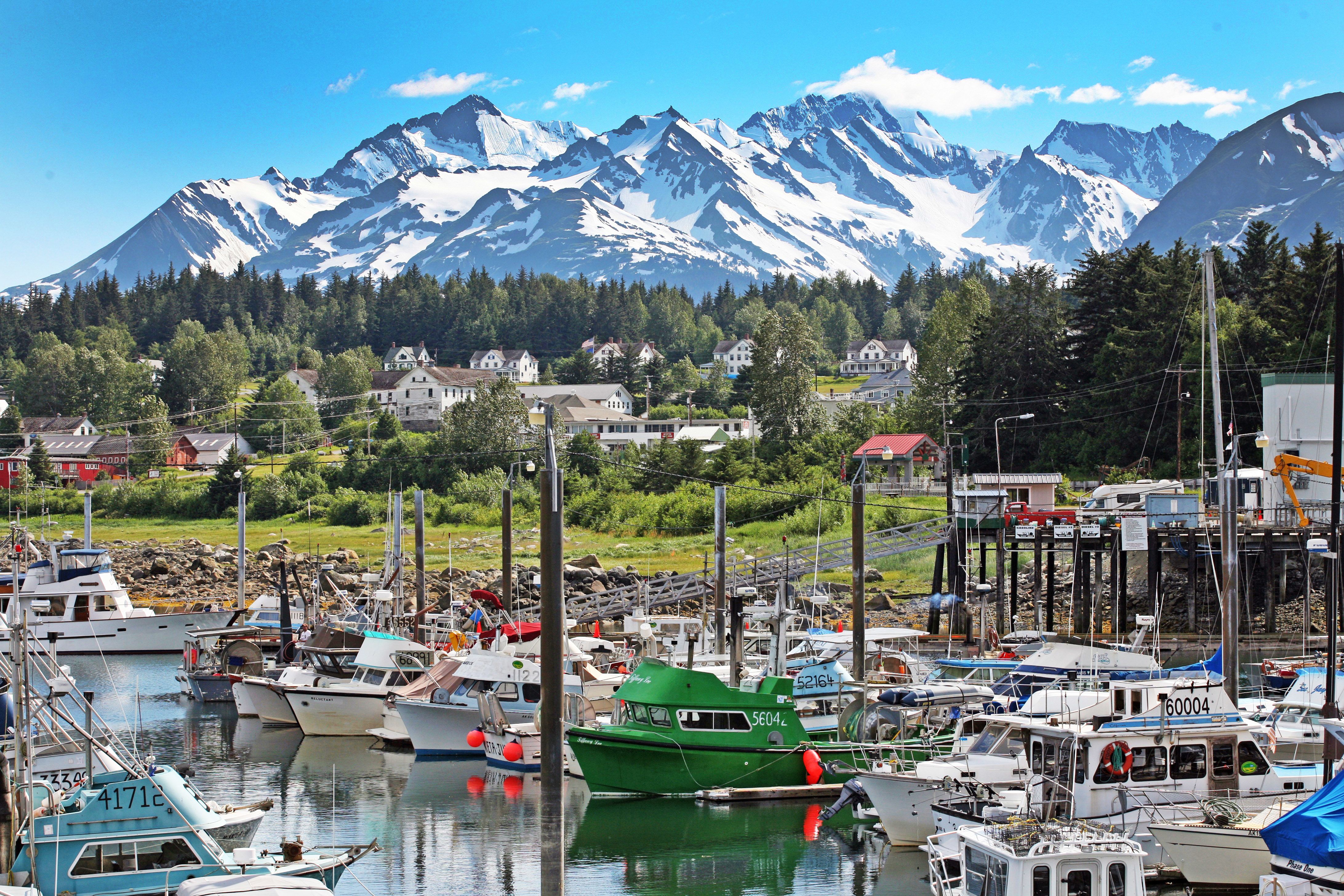 Hafen in Haines, Alaska