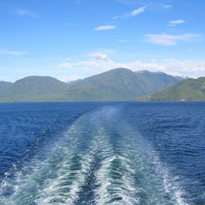 Mit einer FÃ¤hre durch die Inside Passage, British Columbia/Alaska