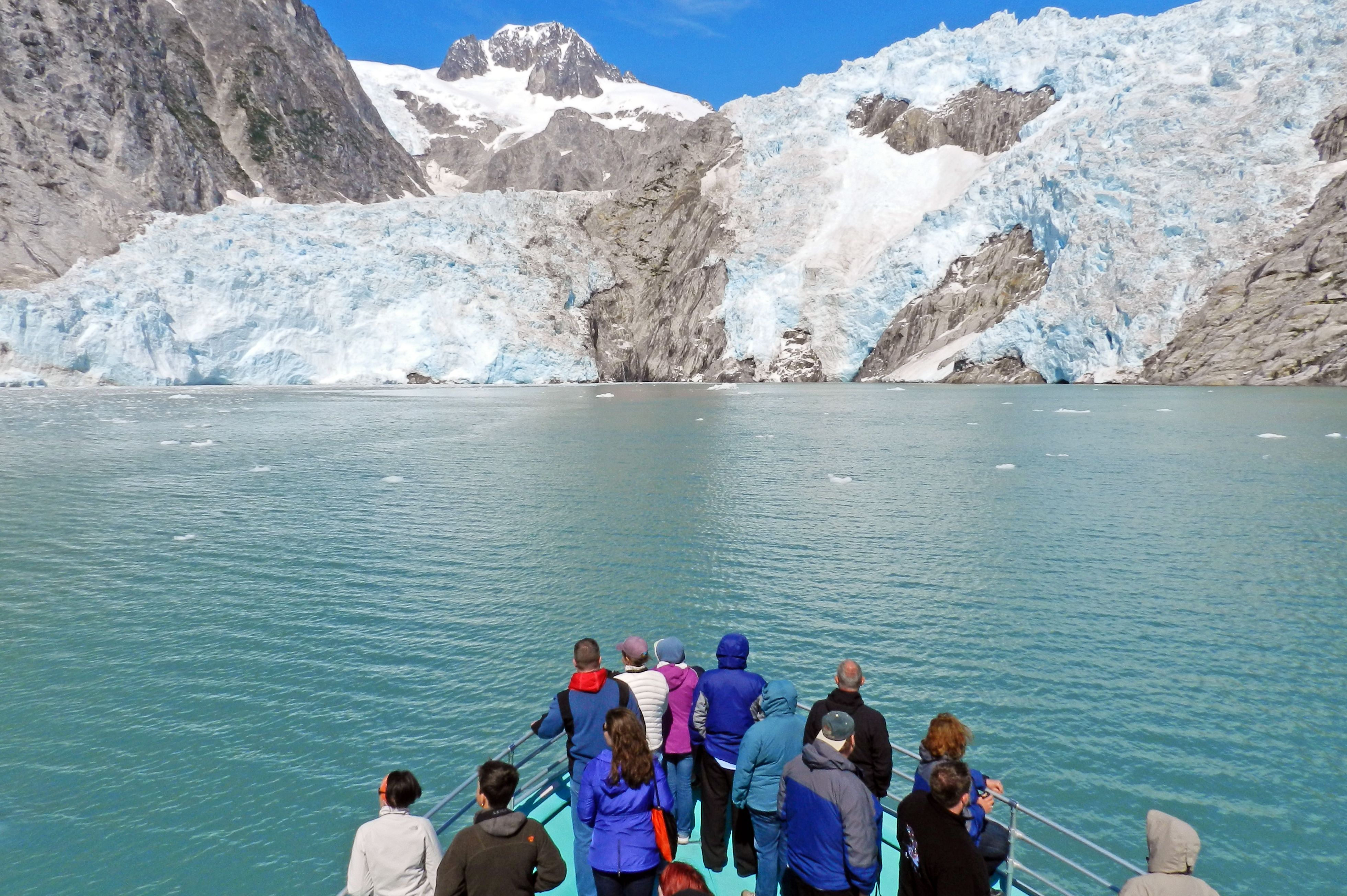 Eine Bootstour zu den Gezeitengletschern des Kenai Fjords Nationalparks