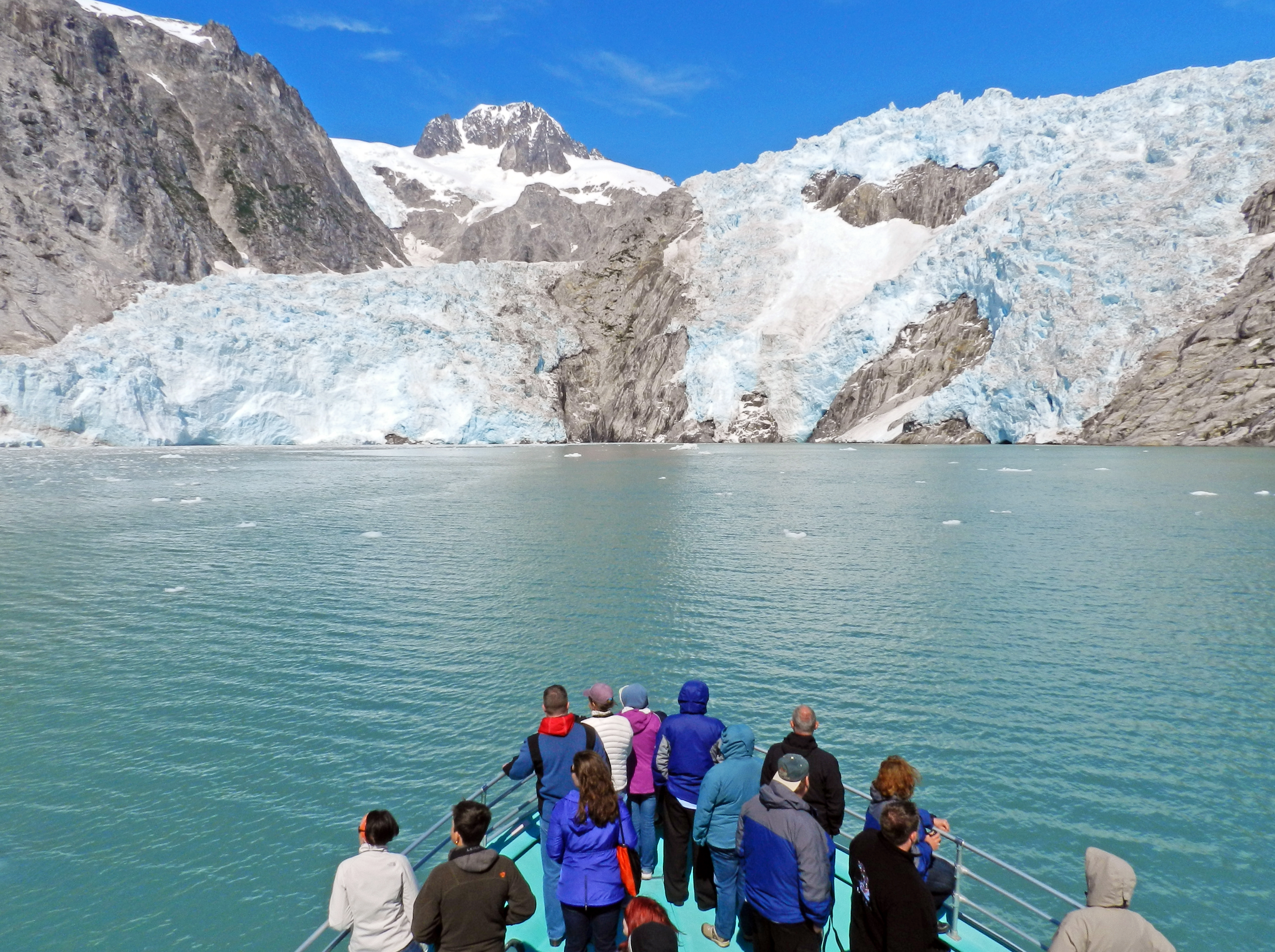 Mit Kenai Fjords Tours am Aialik Glacier