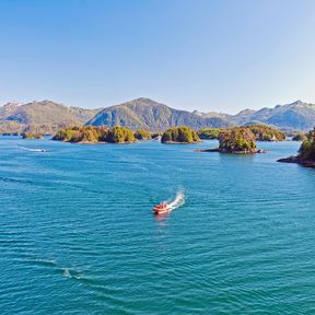 Boote im Sitka Sound