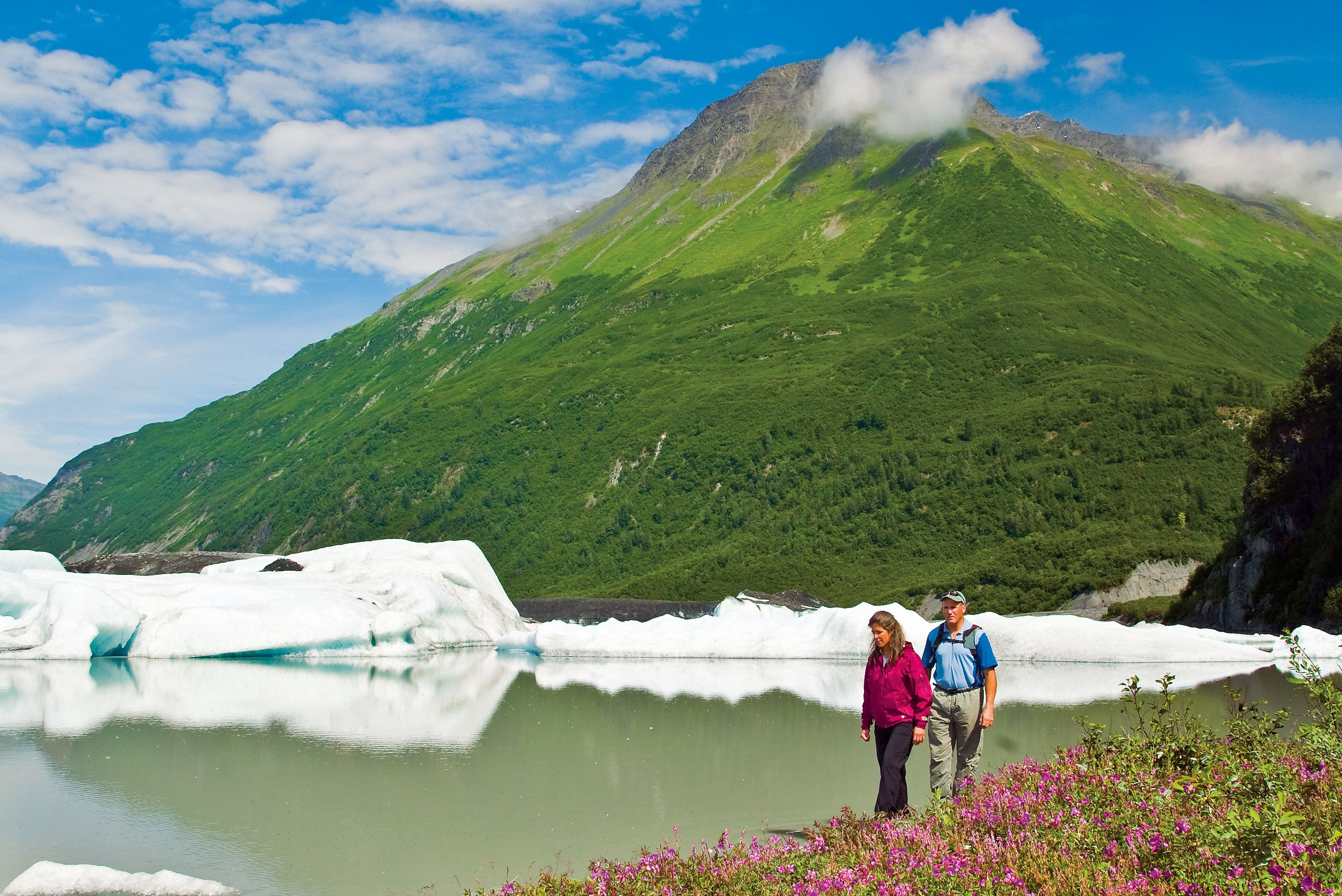 Valdez Glacier Wanderung