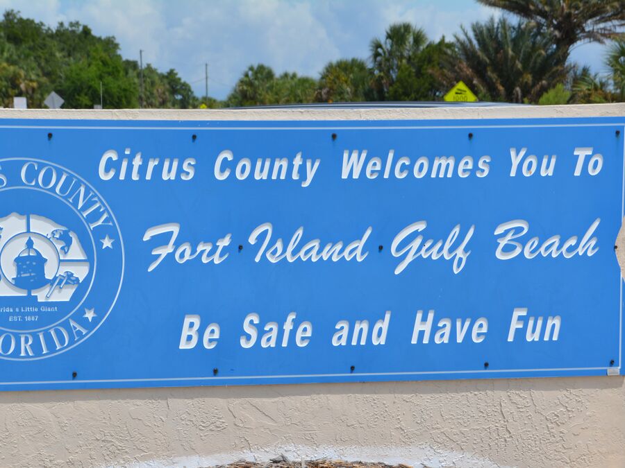 Fort Island Gulf Beach, Homosassa, Florida