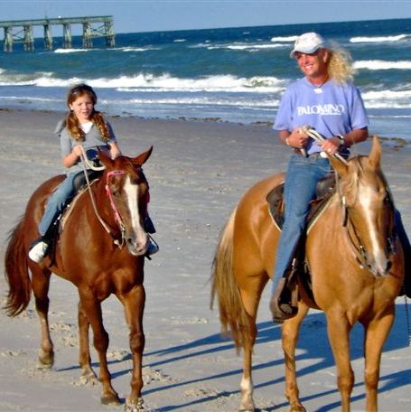 Reiten am Strand