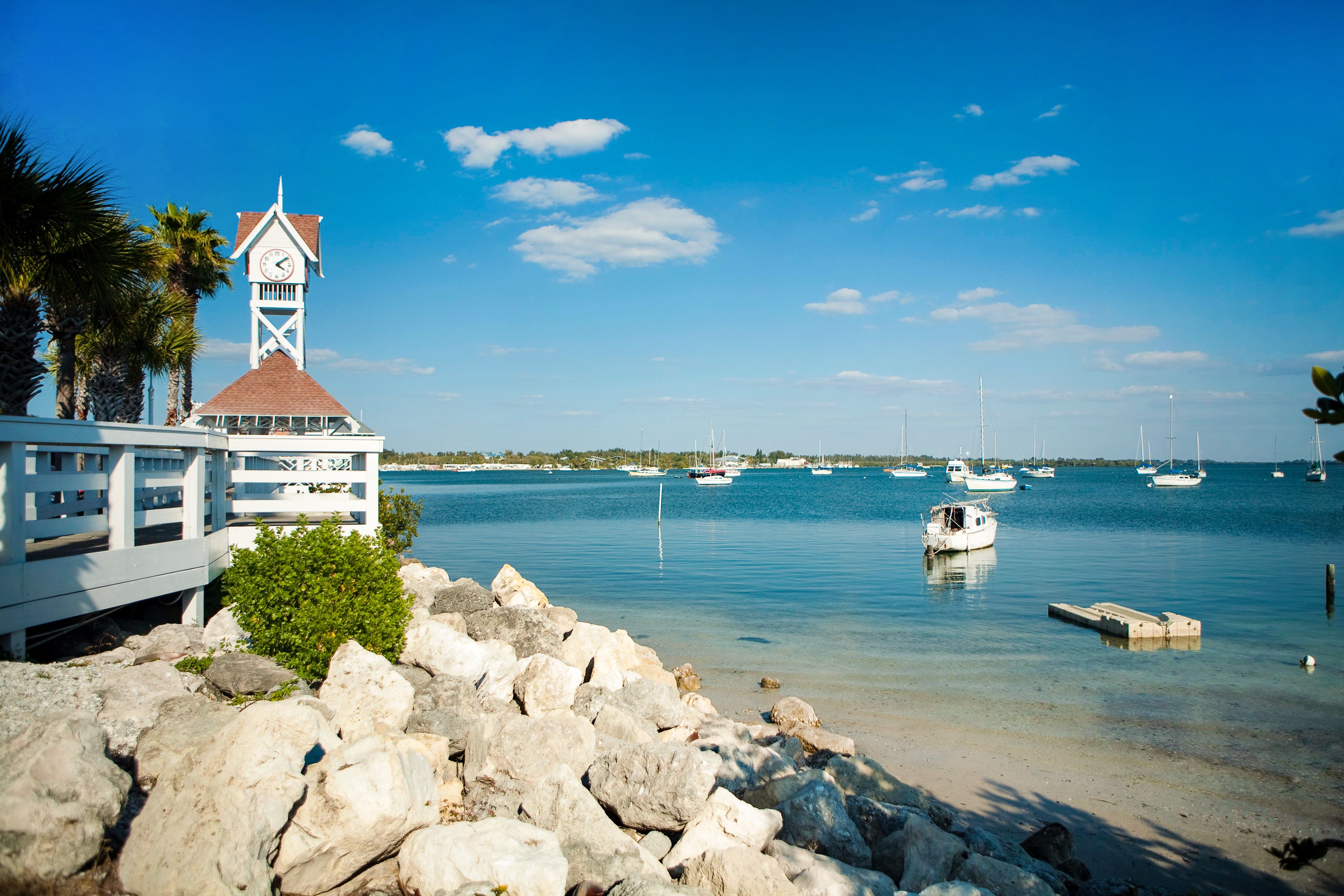 Der Historic Bridge Street Pier auf Anna Maria Island