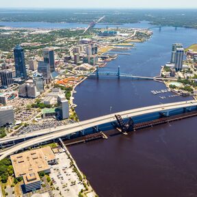 Die Acosta Bridge in Jacksonville