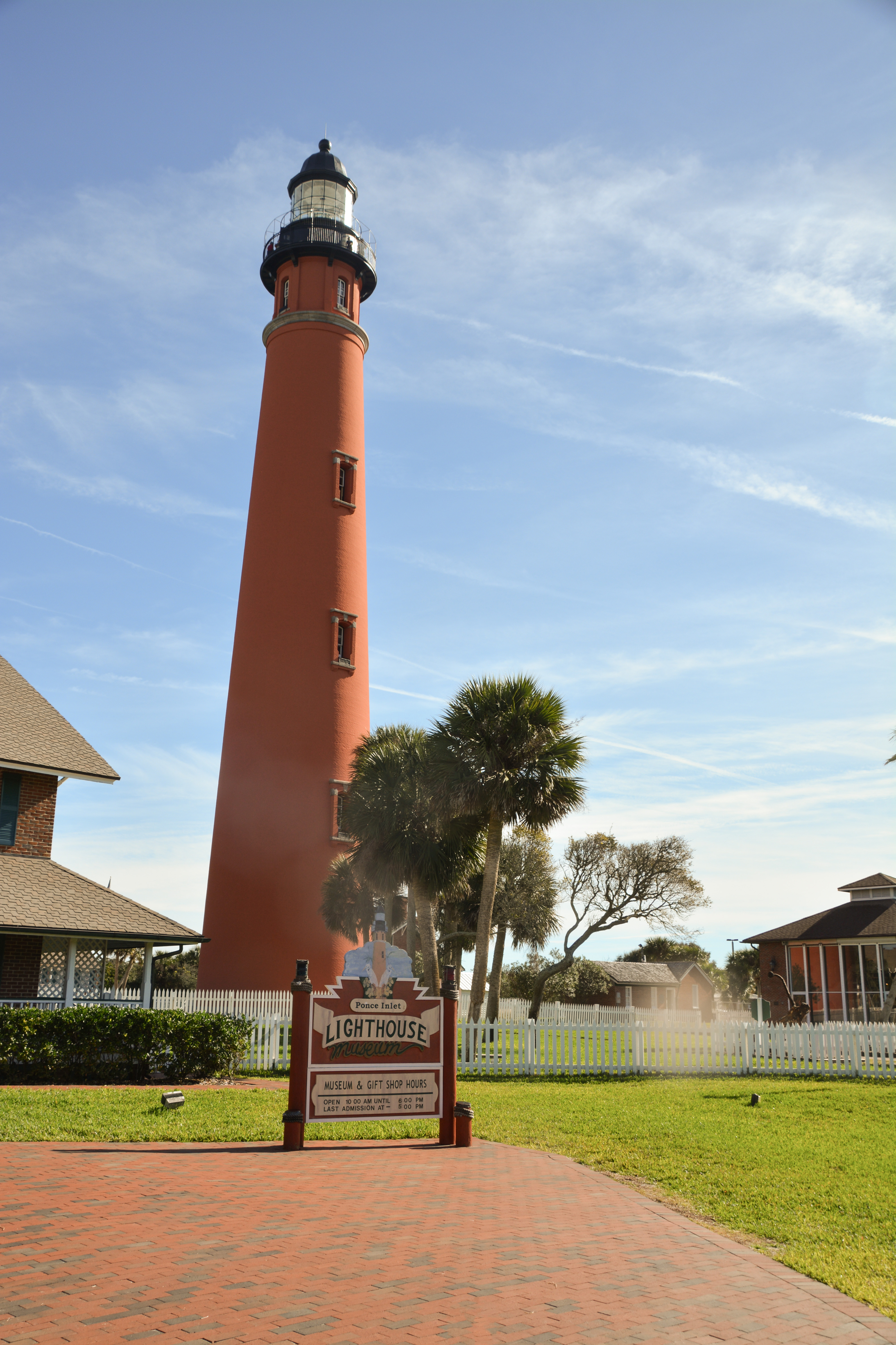 Der Ponce de Leon Leuchtturm in Daytona Beach