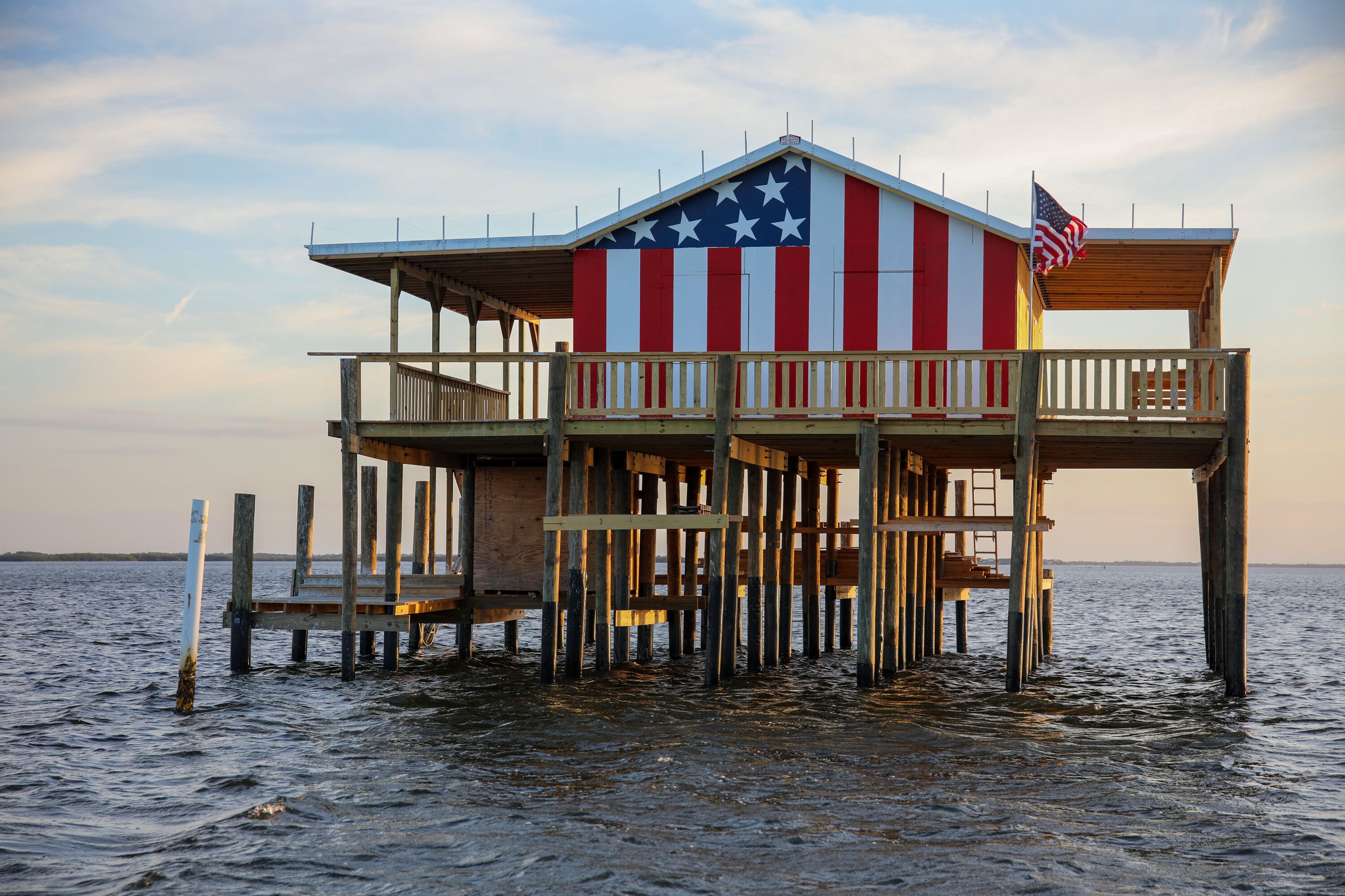 Schönes Wasser am Floridas Sports Coast