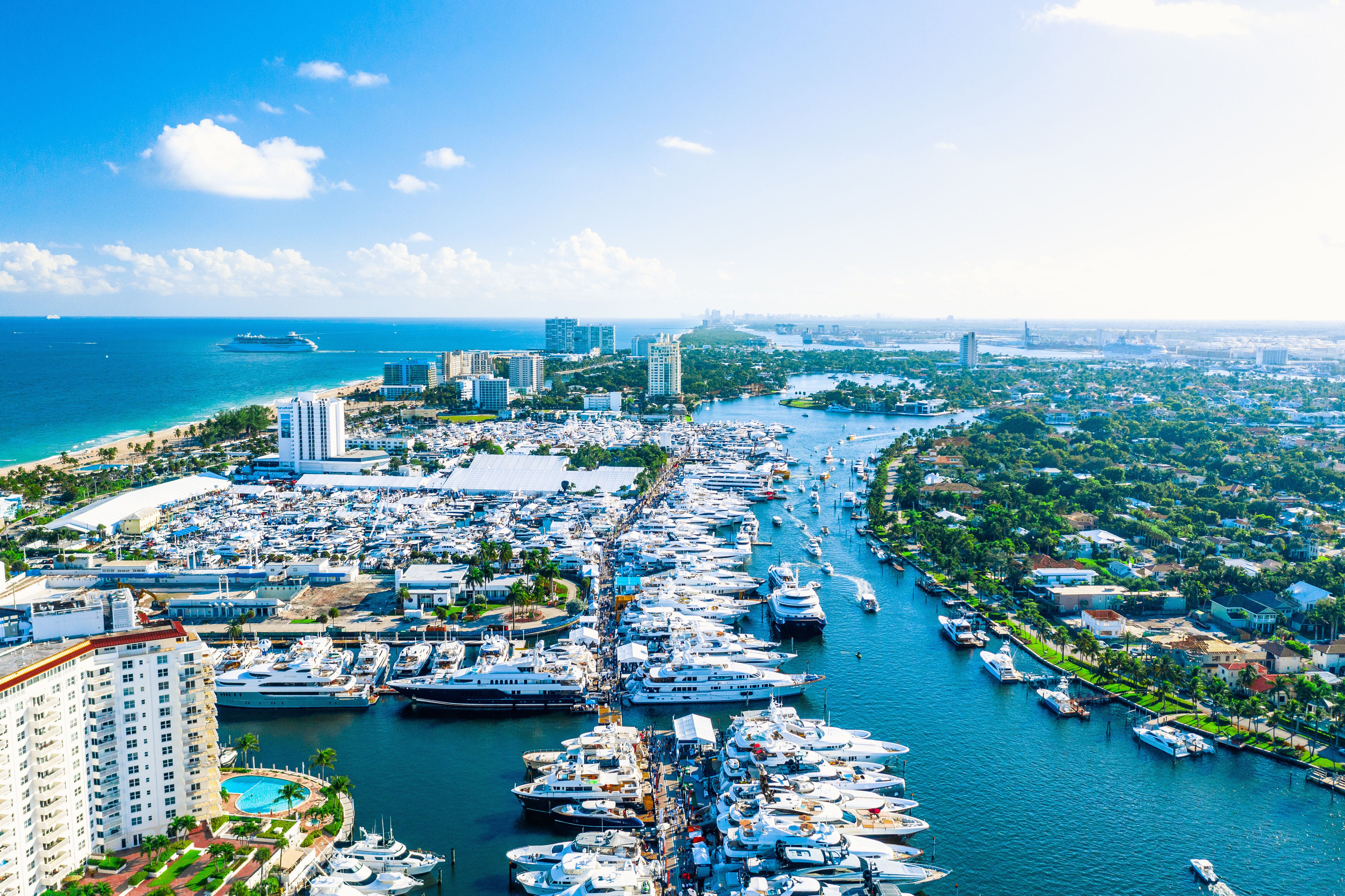 Internationale Bootsschau in Fort Lauderdale