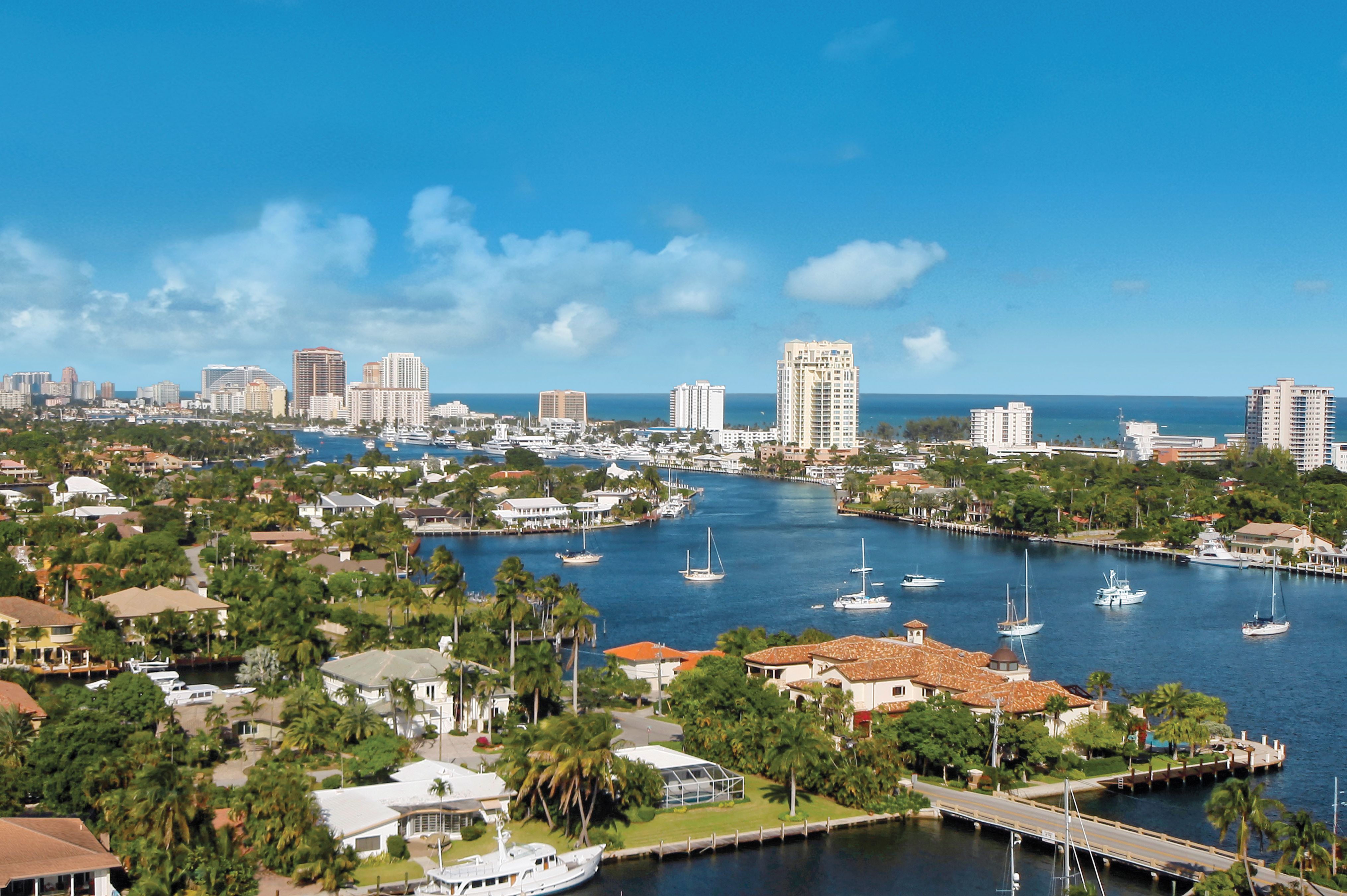 Die Promenade von Fort Lauderdale